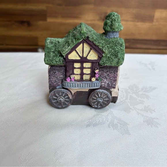 Fairy Garden Miniature Set Cottagecore Decor Bundle. Houses, Wells, Bridge, Sign - Picture 2 of 16